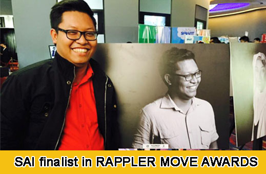 SAI finalist in RAPPLER MOVE AWARDS