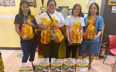 Silid Aralan distributes food packs to learners in need